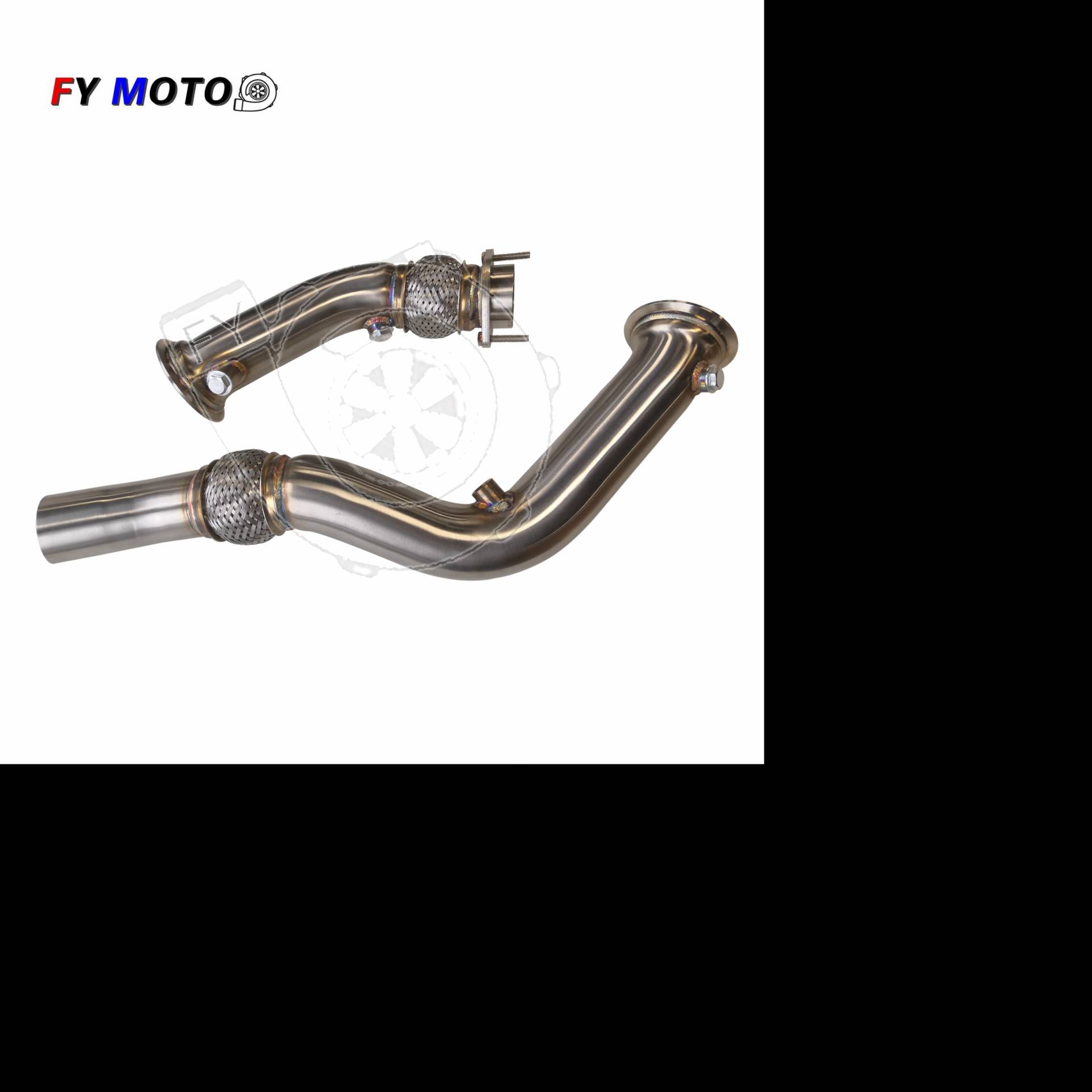 For Bmw F80 F82 M3 M4 S55 Stainless Steel Turbo Exhaust Downpipe With Flexible Pipe